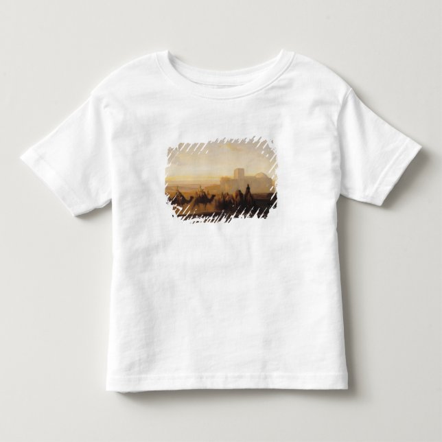 T-shirt Pour Les Tous Petits La caravane (Devant)