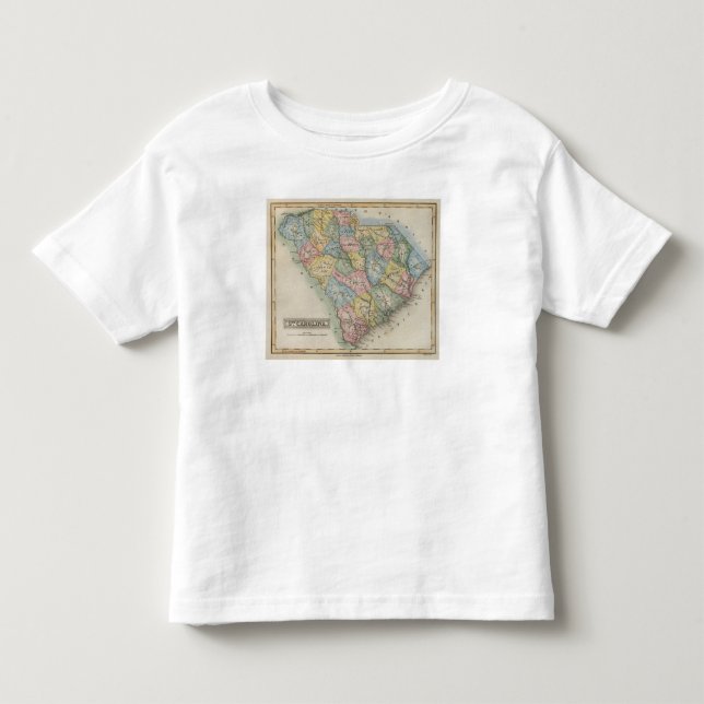 T-shirt Pour Les Tous Petits La Caroline du Sud 5 (Devant)