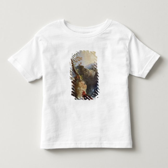 T-shirt Pour Les Tous Petits La cascade, 1773 (Devant)