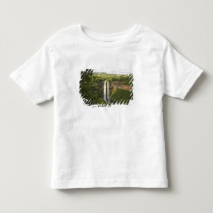 T-shirt Pour Les Tous Petits La cascade de Chamarel la plus haute de l'île Mau