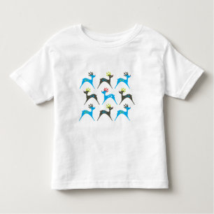 T-shirt Pour Les Tous Petits La chemise de l'enfant en bas âge de rennes