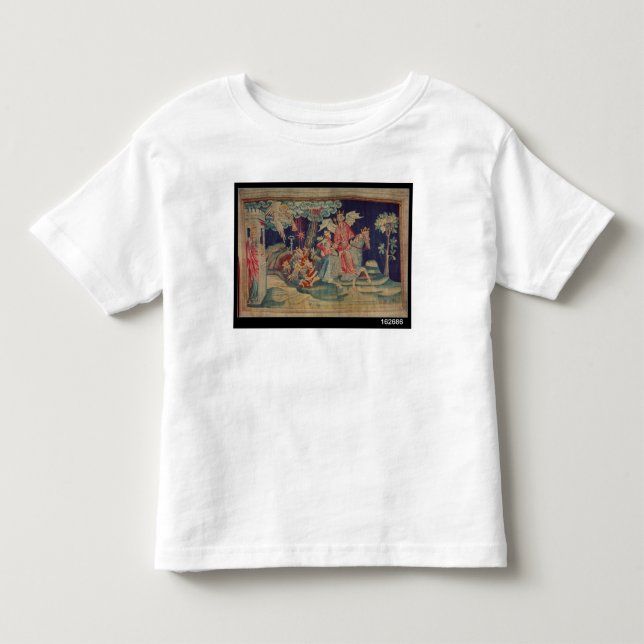 T-shirt Pour Les Tous Petits La cinquième trompette et les sauterelles (Devant)