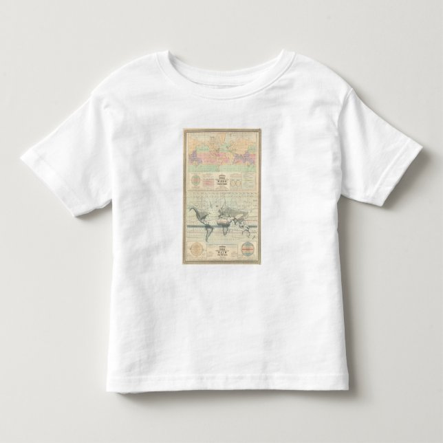 T-shirt Pour Les Tous Petits la circulation des vents (Devant)