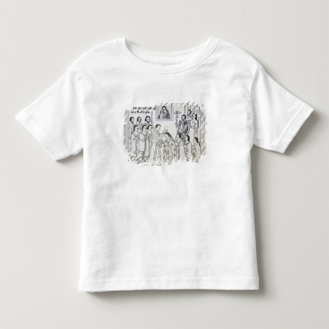 T-shirt Pour Les Tous Petits La conversion des Aztèques en romain (Devant)