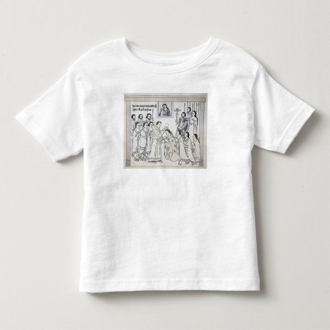 T-shirt Pour Les Tous Petits La conversion des Aztèques en romain (Devant)