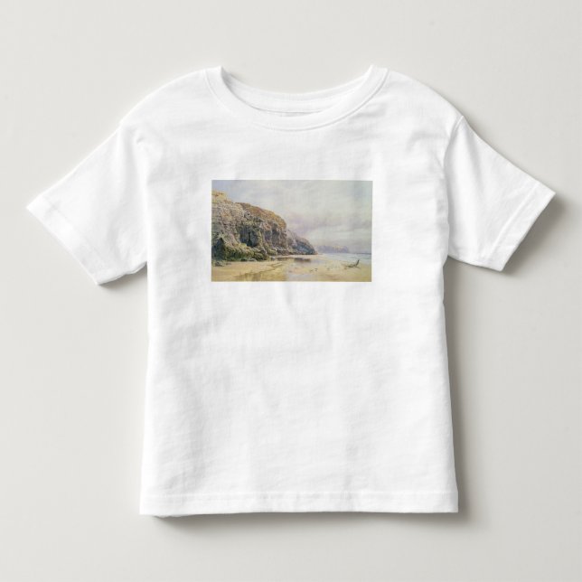 T-shirt Pour Les Tous Petits La côte des Cornouailles (Devant)