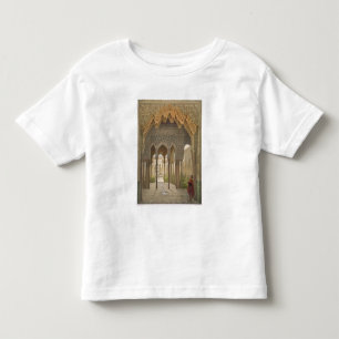 T-shirt Pour Les Tous Petits La cour des lions, Alhambra, Grenade, 185