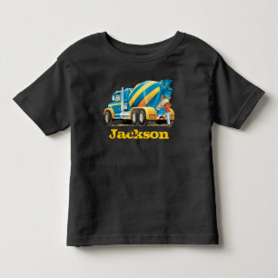 T-shirt Pour Les Tous Petits La coutume badine des camions de construction de