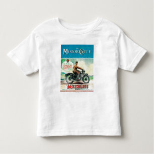 T-shirt Pour Les Tous Petits La couverture de magazine de motocycle