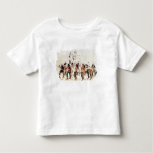 T-shirt Pour Les Tous Petits La danse de raquette