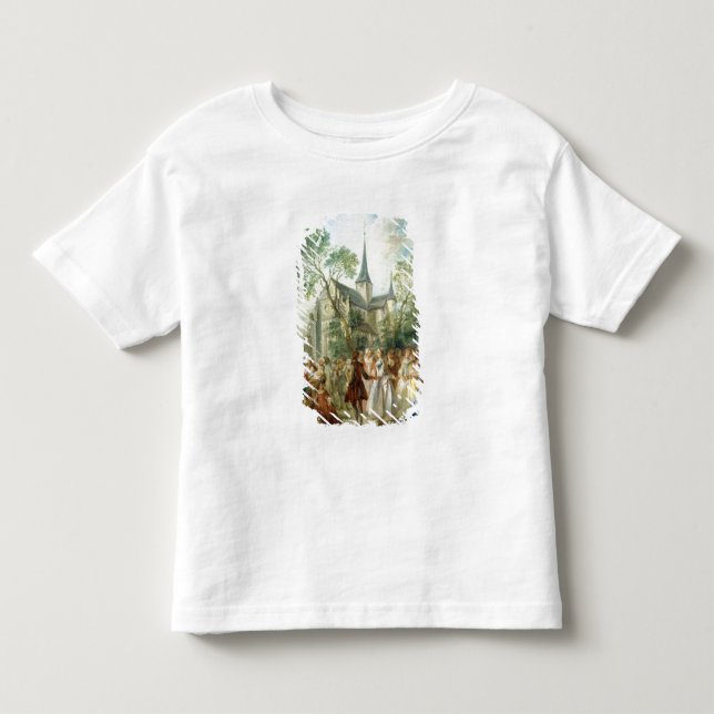 T-shirt Pour Les Tous Petits La Danse Mariage (Devant)