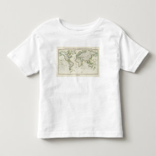 T-shirt Pour Les Tous Petits La déclinaison magnétique du monde