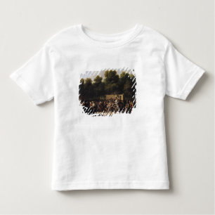 T-shirt Pour Les Tous Petits La distribution de la nourriture et du vin
