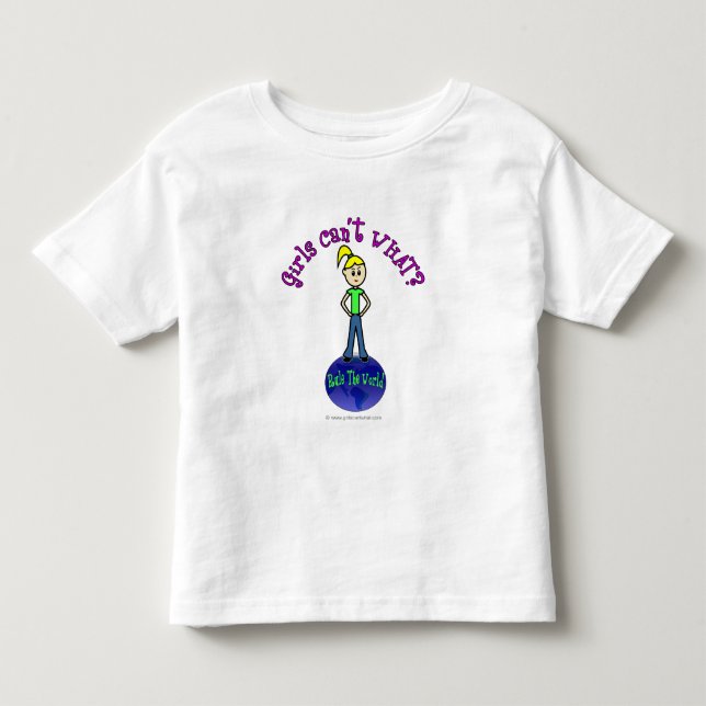 T-shirt Pour Les Tous Petits La domination du monde (Devant)