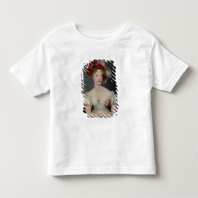 T-shirt Pour Les Tous Petits La Duchesse de Berry c.1825 (Devant)