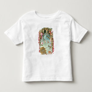 T-shirt Pour Les Tous Petits La fable d'Ésope le Fox et les raisins