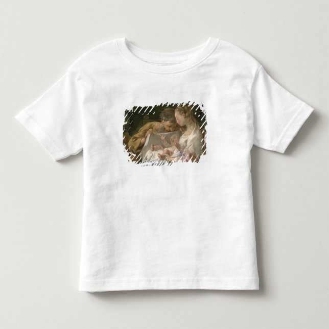 T-shirt Pour Les Tous Petits La famille sainte, XVIIIème siècle (Devant)