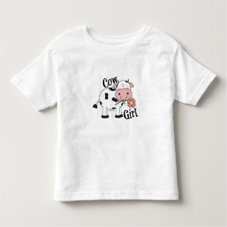 T-SHIRT POUR LES TOUS PETITS LA FILLE DE VACHE TODDLER TEL