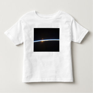 T-shirt Pour Les Tous Petits La fine ligne de l'atmosphère terrestre