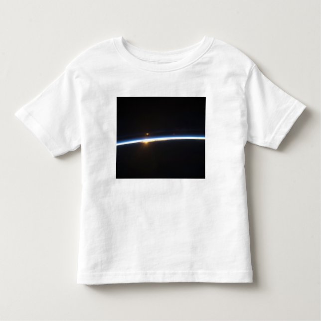 T-shirt Pour Les Tous Petits La fine ligne de l'atmosphère terrestre (Devant)