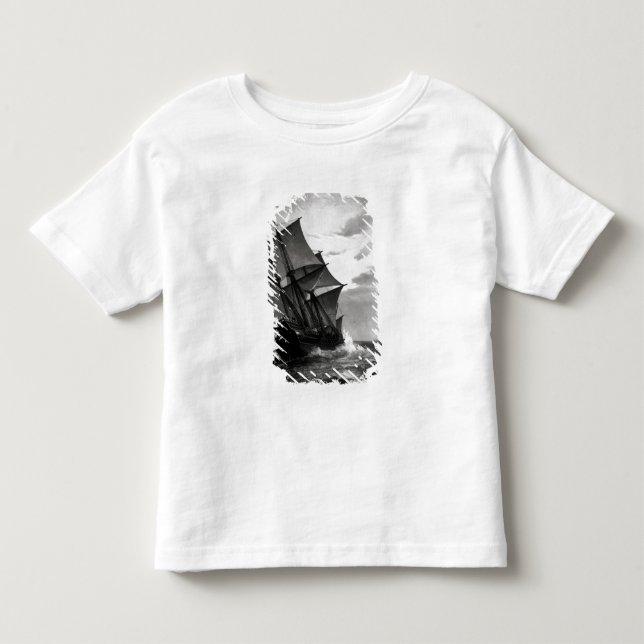 T-shirt Pour Les Tous Petits La fleur printanière (Devant)