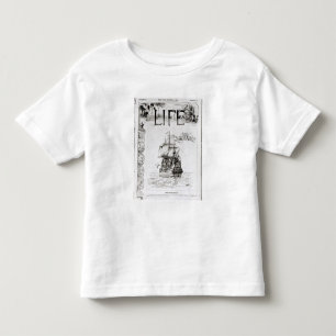 T-shirt Pour Les Tous Petits La fleur printanière, couverture de 'Life