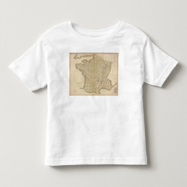 T-shirt Pour Les Tous Petits La France (Devant)