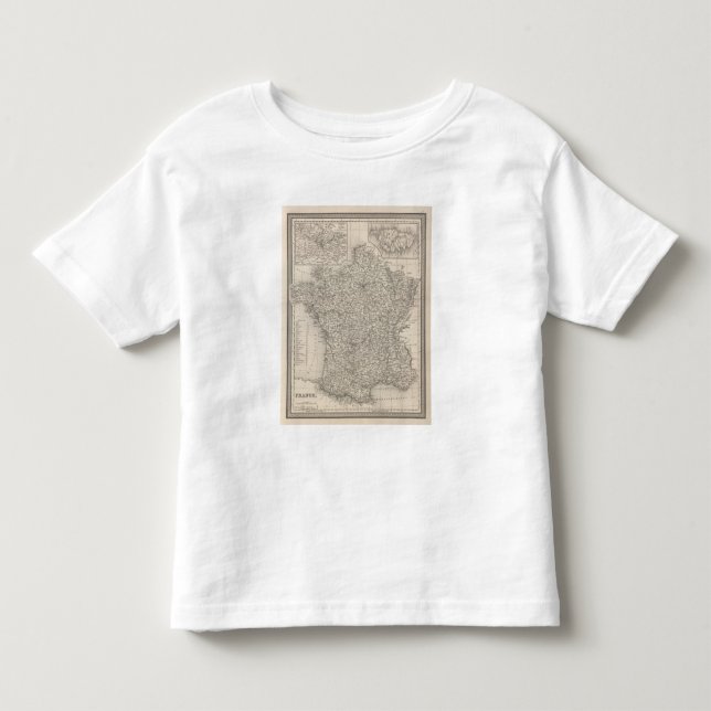 T-shirt Pour Les Tous Petits La France (Devant)