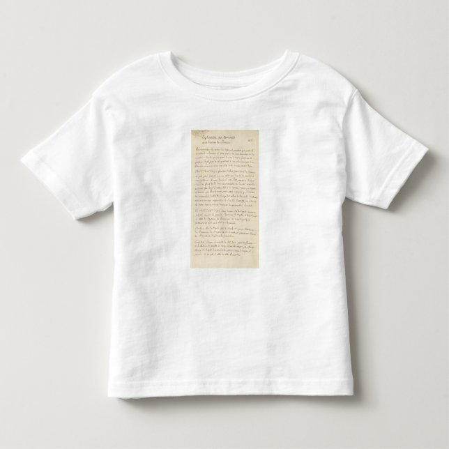 T-shirt Pour Les Tous Petits La France 19 (Devant)