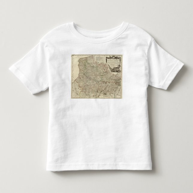 T-shirt Pour Les Tous Petits La France 5 (Devant)