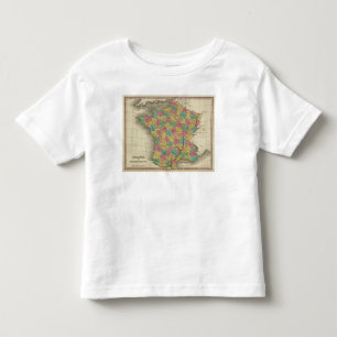 T-shirt Pour Les Tous Petits La France, dans les départements