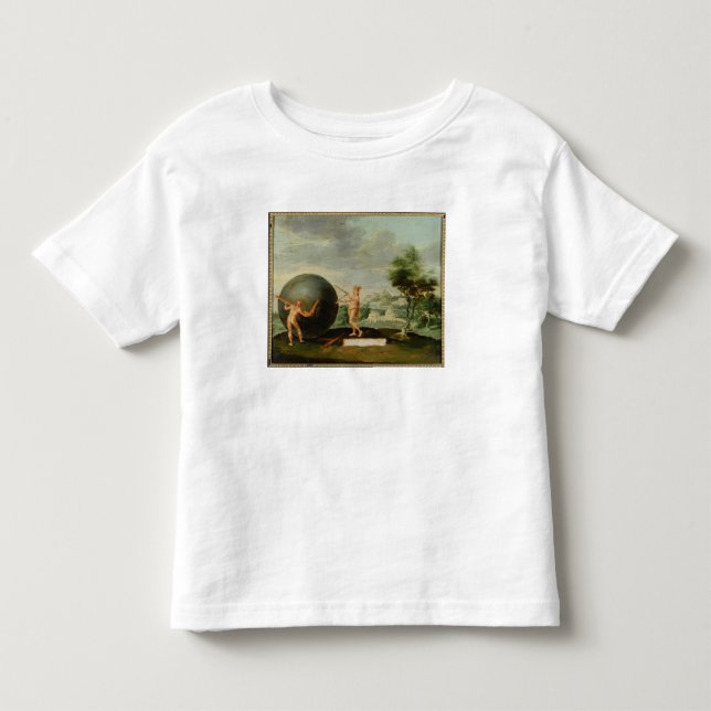 T-shirt Pour Les Tous Petits La géométrie (Devant)