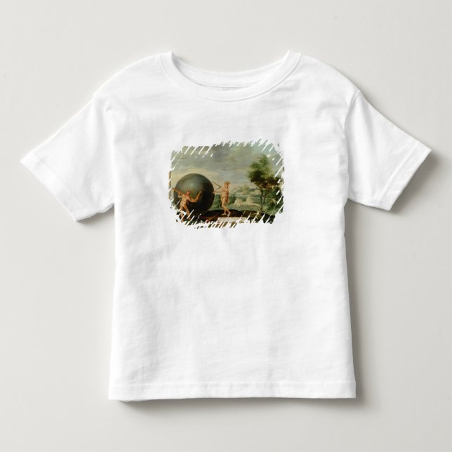 T-shirt Pour Les Tous Petits La géométrie (Devant)