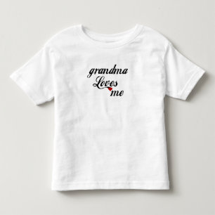 T-shirt Pour Les Tous Petits la grand-maman m'aime