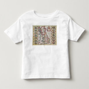 T-shirt Pour Les Tous Petits La Grande-Bretagne comme elle a été divisée dan