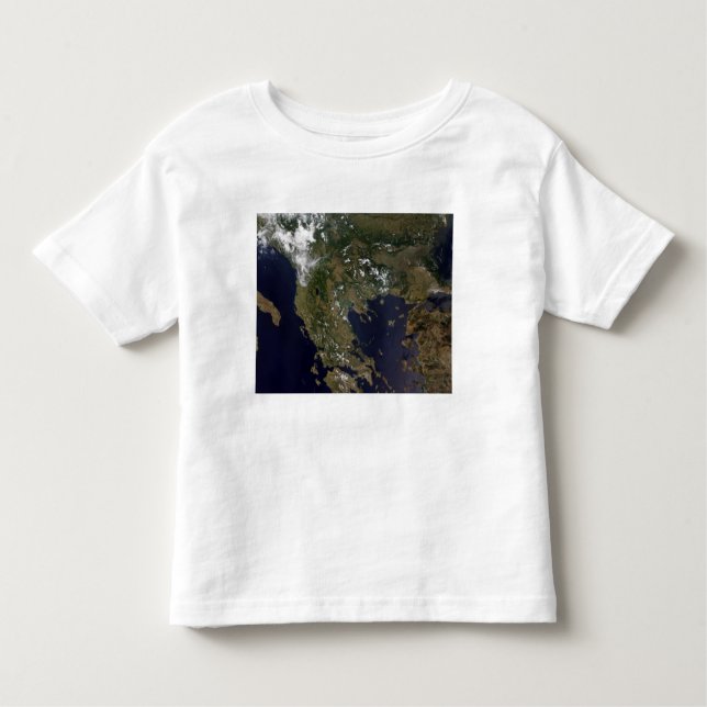 T-shirt Pour Les Tous Petits La Grèce et ses pays voisins (Devant)