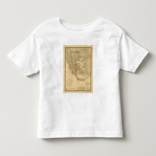 T-shirt Pour Les Tous Petits La Grèce moderne (Devant)