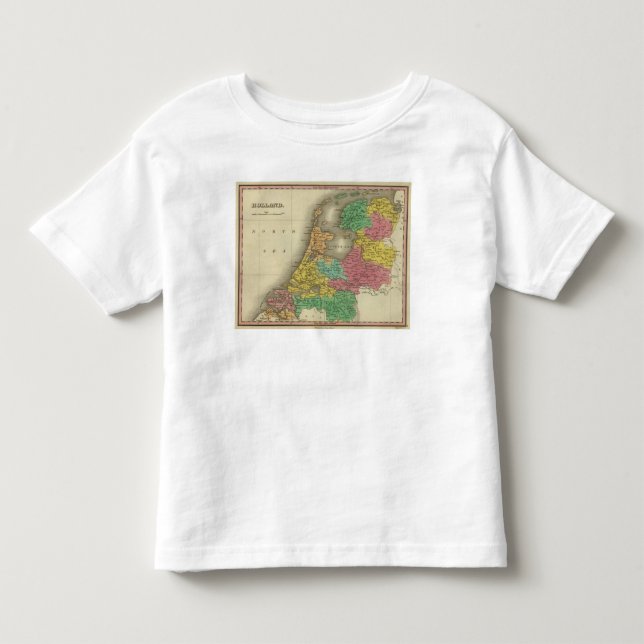 T-shirt Pour Les Tous Petits La Hollande 2 (Devant)