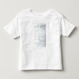 T-shirt Pour Les Tous Petits La justification des droits de la femme
