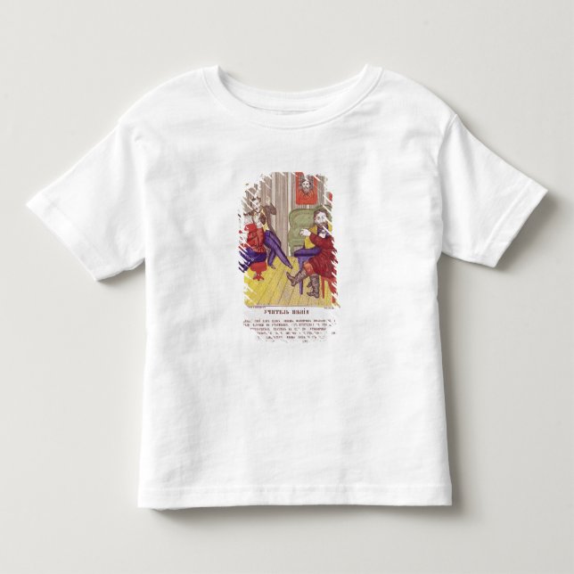 T-shirt Pour Les Tous Petits La leçon de chant (Devant)