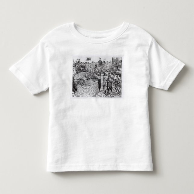 T-shirt Pour Les Tous Petits La légende de Theseus (Devant)