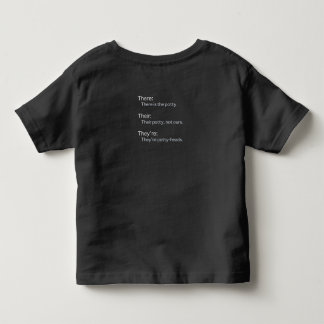 T-shirt Pour Les Tous Petits Là Leur Ils Sont Chemise
