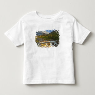 T-shirt Pour Les Tous Petits La lumière du matin accueille Swiftcurrent Falls d