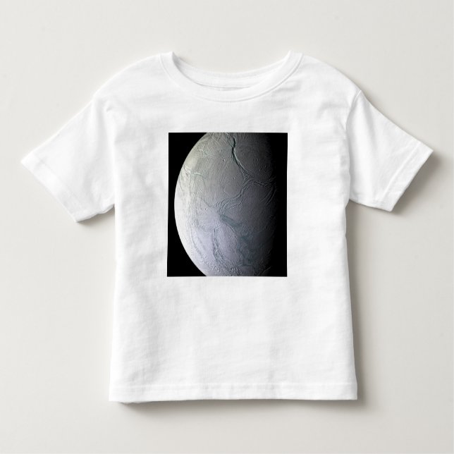 T-shirt Pour Les Tous Petits La lune de Saturne Encelade (Devant)