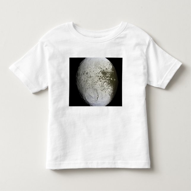 T-shirt Pour Les Tous Petits La lune de Saturne Iapetus 2 (Devant)
