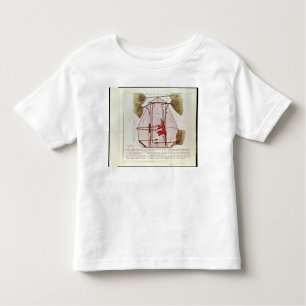 T-shirt Pour Les Tous Petits La machine de vol en Jean Pierre Blanchard