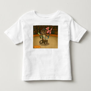 T-shirt Pour Les Tous Petits La magie du singe en ballon de Spike