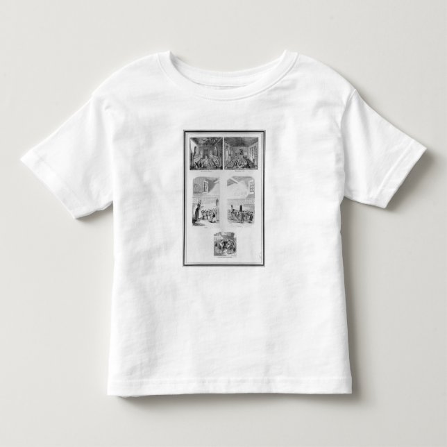 T-shirt Pour Les Tous Petits La maison fondatrice (Devant)