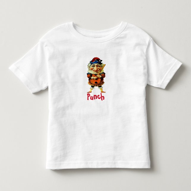 T-shirt Pour Les Tous Petits La marionnette M. Punch, ajouter du texte (Devant)