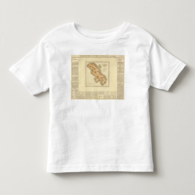 T-shirt Pour Les Tous Petits La Martinique (Devant)